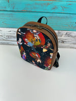 Load image into Gallery viewer, cowboys in space mini backpack
