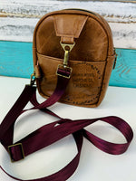 Load image into Gallery viewer, Books Mini sling backpack MD
