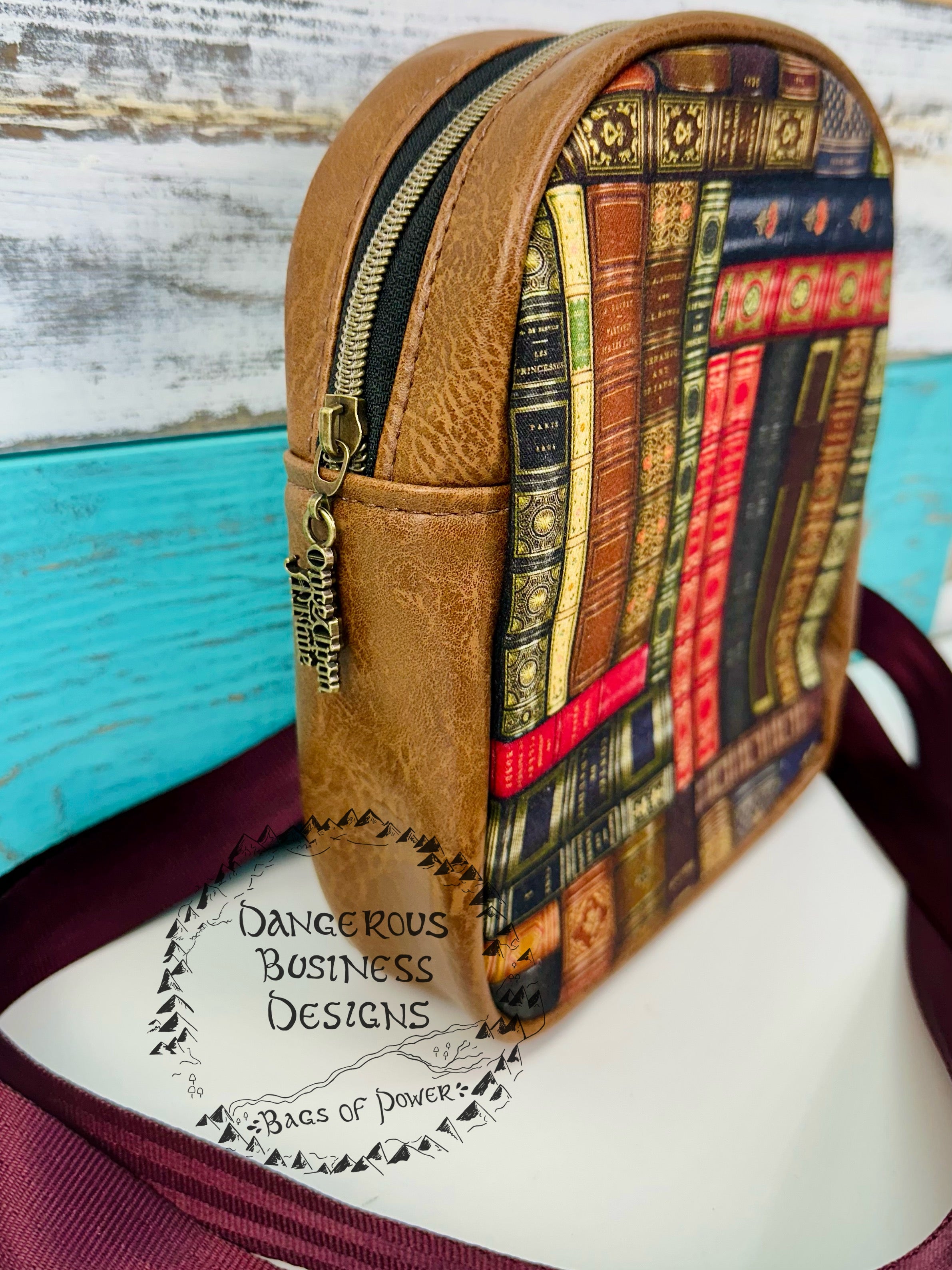 Books Mini sling backpack MD