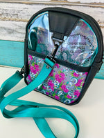 Load image into Gallery viewer, Clear sling anime dragon bag
