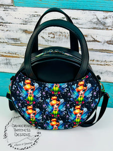 Dark fairy Circle Handbag