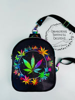 Load image into Gallery viewer, Devils lettuce Mini sling backpack LG
