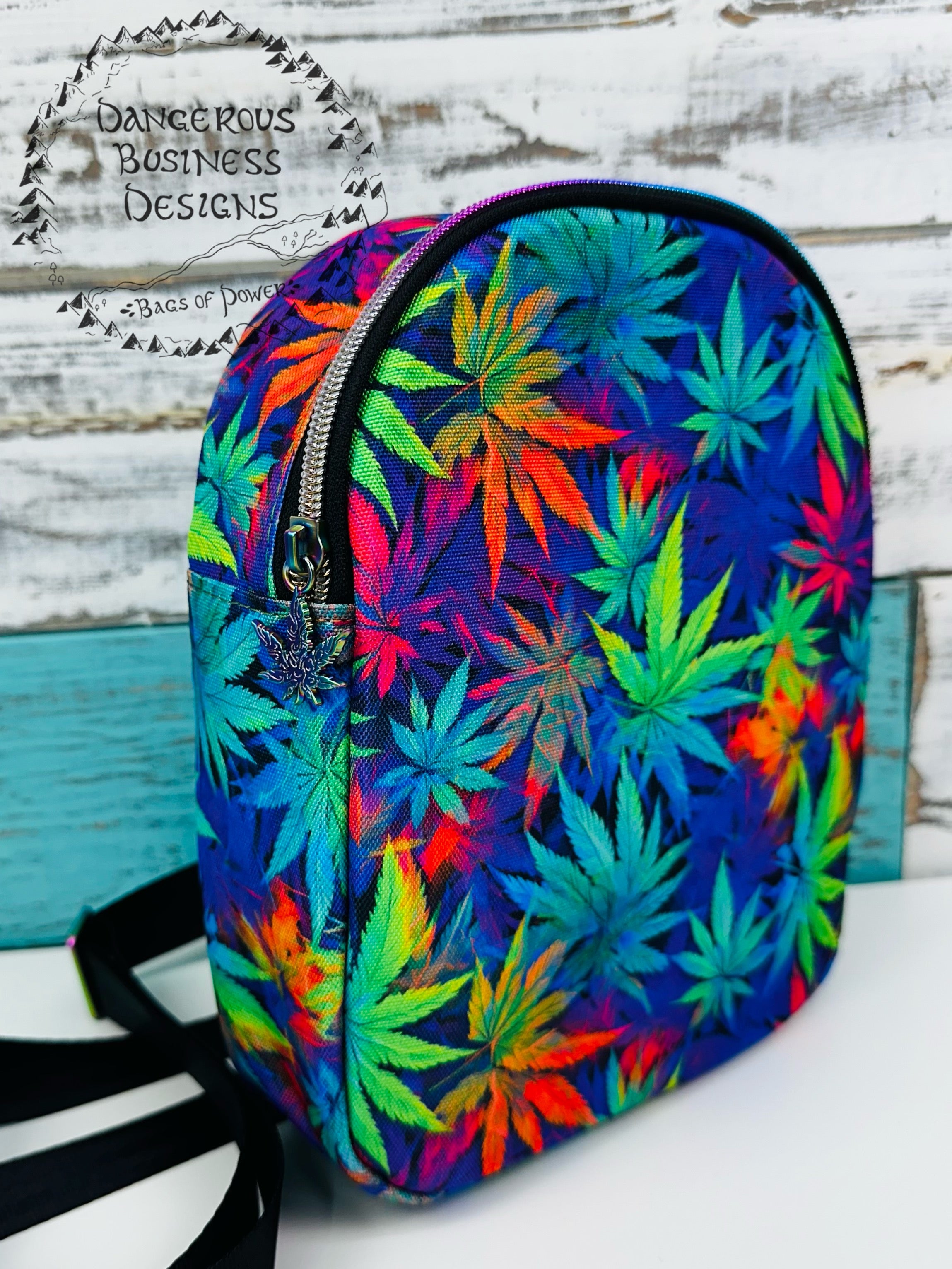 Devils lettuce Mini sling backpack LG