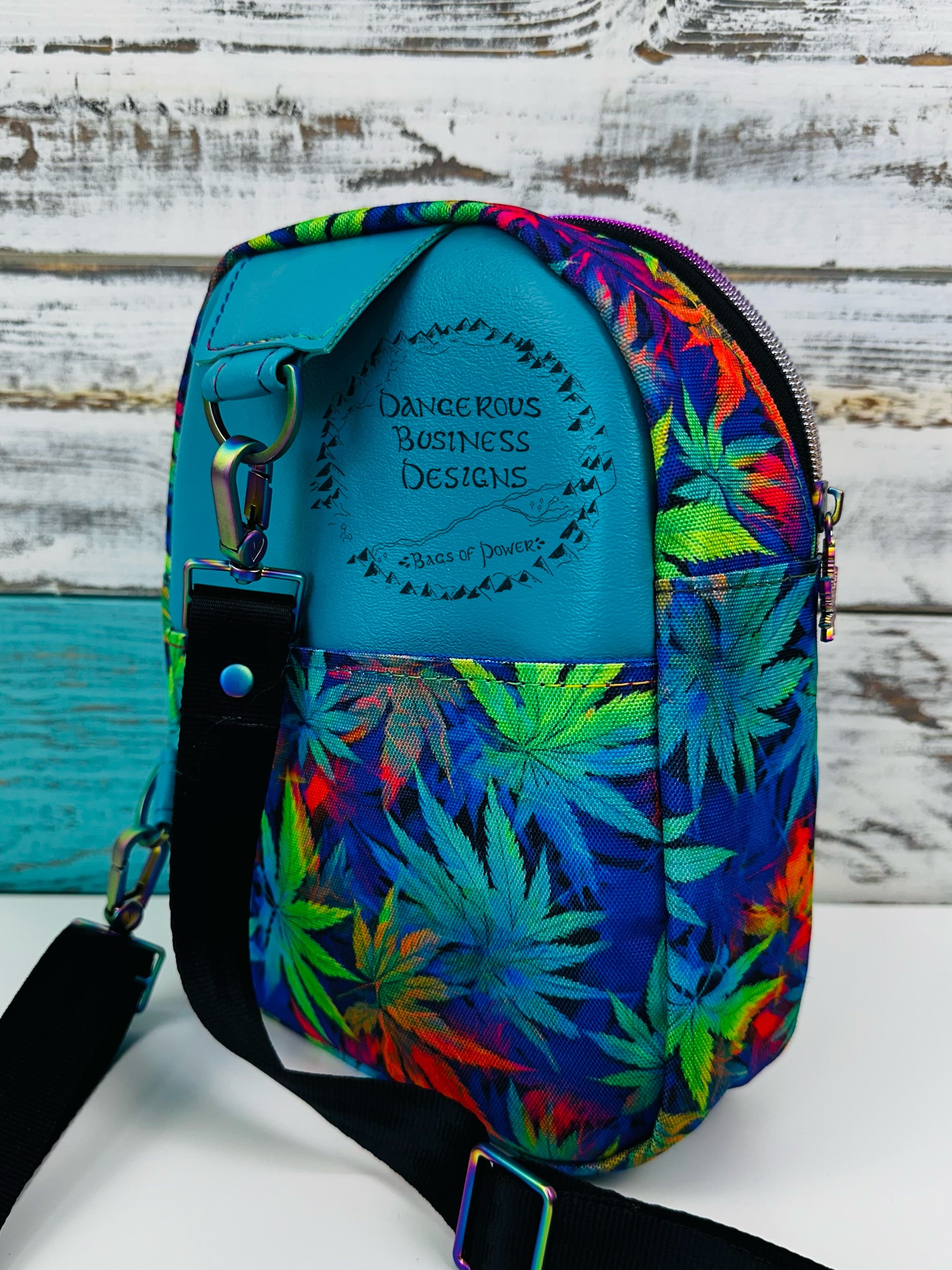 Devils lettuce Mini sling backpack LG