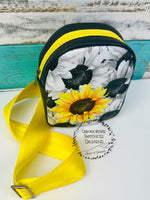 Load image into Gallery viewer, Sunflower Mini sling backpack SM
