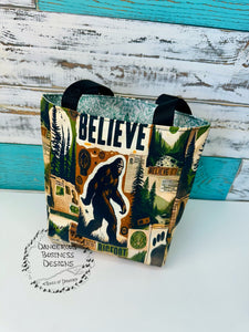 Bigfoot mini tote bag