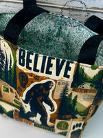 Load image into Gallery viewer, Bigfoot mini tote bag
