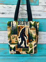 Load image into Gallery viewer, Bigfoot mini tote bag
