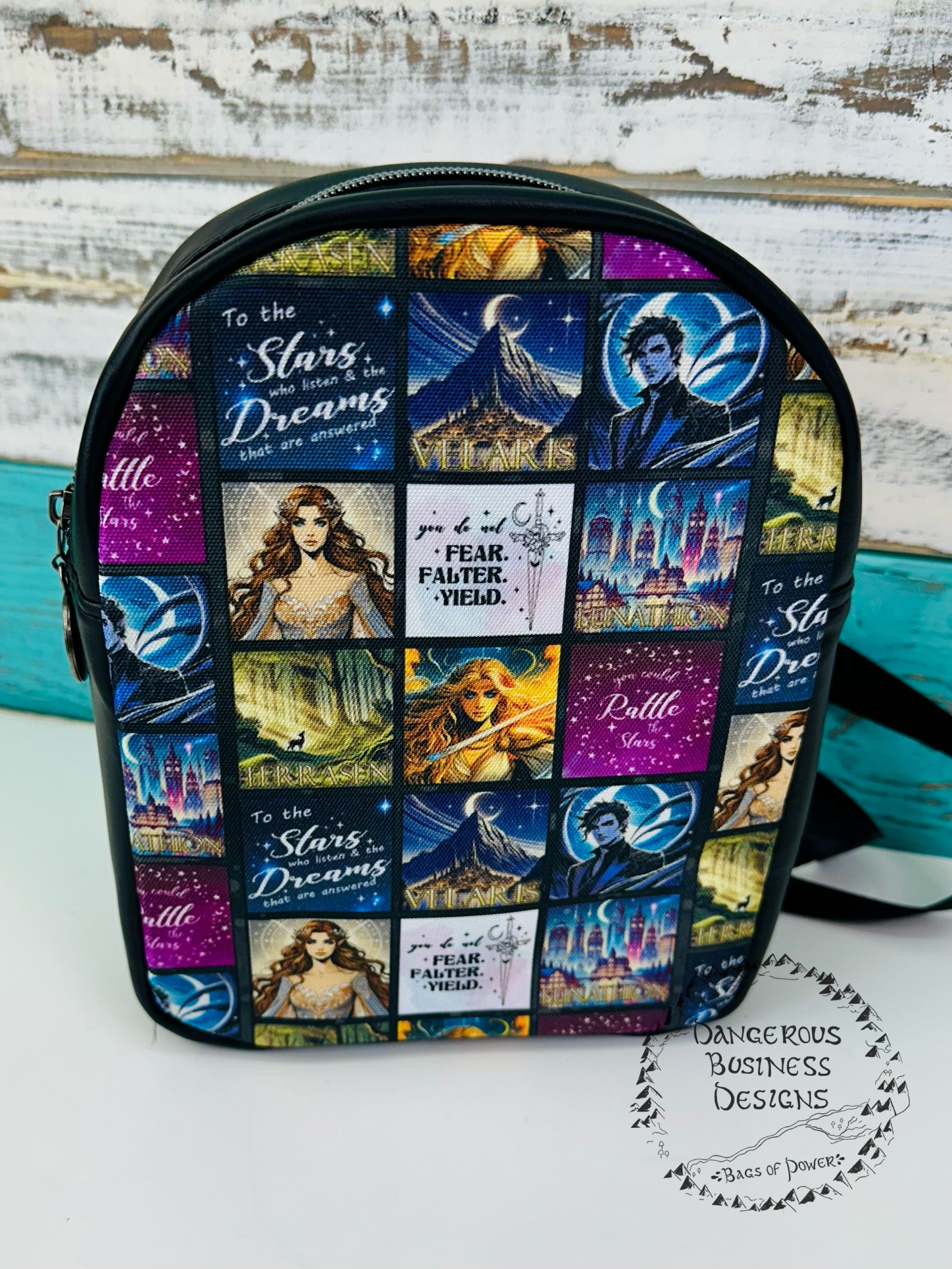 The mass universe Mini sling backpack LG