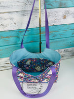 Load image into Gallery viewer, Tote style purse fairy ghosts
