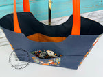 Load image into Gallery viewer, Tote style purse cactus ghosts

