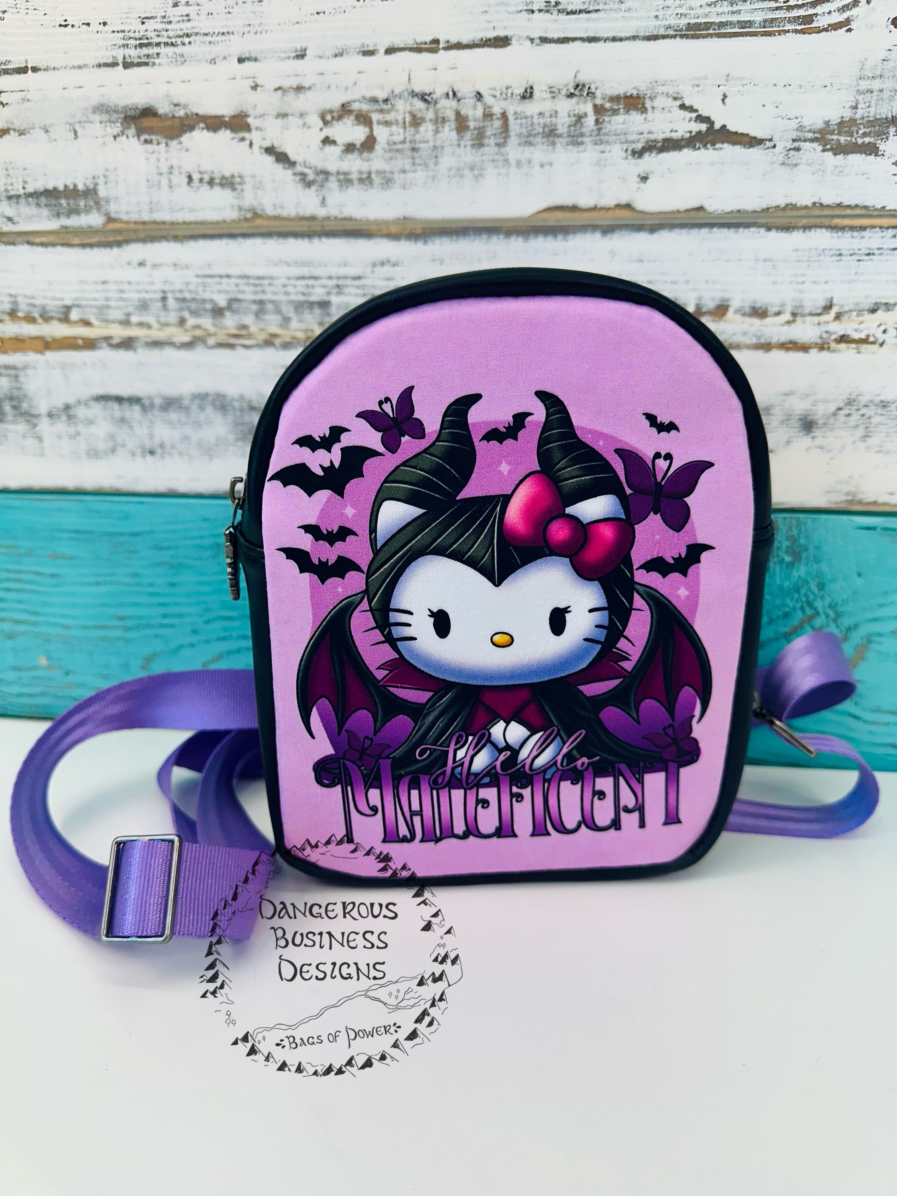 Dragon kitty Mini sling backpack SM