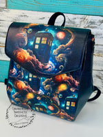 Load image into Gallery viewer, Police in a box backpack
