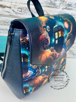 Load image into Gallery viewer, Police in a box backpack
