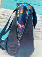 Load image into Gallery viewer, Police in a box backpack
