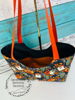 Load image into Gallery viewer, Tote style purse cactus ghosts
